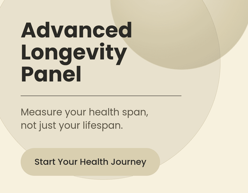 Advanced Longevity Panel by My Store showing a sleek, modern design with multiple interconnected panels and digital interface.