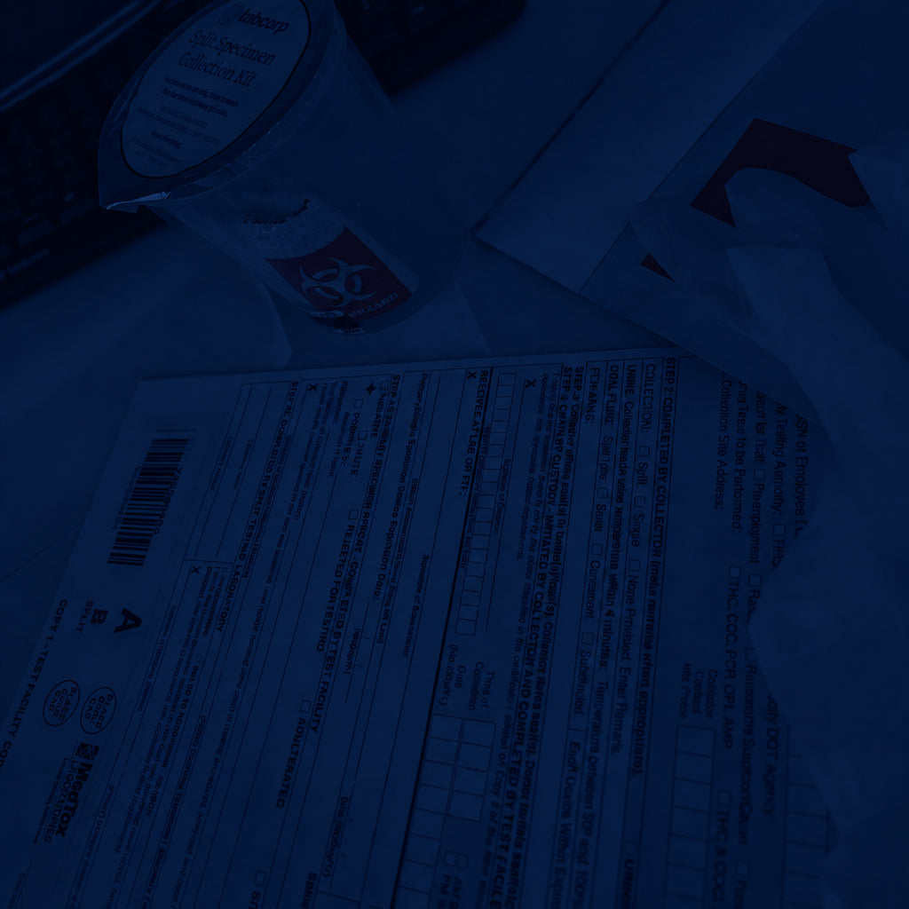 DOT drug test collector training kit contents
