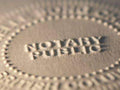 Notary public stamping a living will and healthcare directive document, ensuring legal notarization of the medical decision plan.