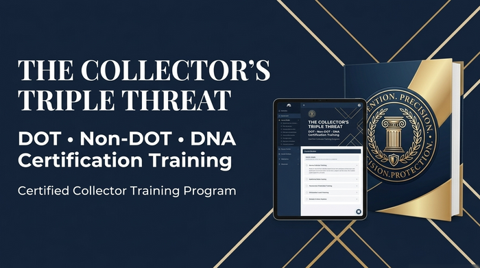 The Collector’s Triple Threat: DOT + Non-DOT + DNA Certification Training